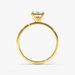 Oval Moissanite Ring Women Four Claw Simple Gold Plated S925 Sterling Silver Egg Shaped Ring_ipsvogv.com