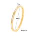 New Fashionable And Versatile Simple Diamond Inlaid Titanium Steel Bracelet With Delicate Gold-plated Jewelry_ipsvogv.com