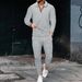 Men's long-sleeved pants two-piece sportswear suit for men_ipsvogv.com