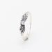 Women's Jewelry Elegant Angel Wing Ring With Cubic Zirconia, Silver Plated Vintage Statement Ring For Women, Romantic Gift For Her_ipsvogv.com