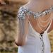 Rhinestone tassel shawl bride handmade shoulder chain wedding dress accessories batch_ipsvogv.com