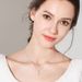 Classic Mosan Pendant Pure Silver Gold Plated Fashion Cross Collar Necklace_ipsvogv.com