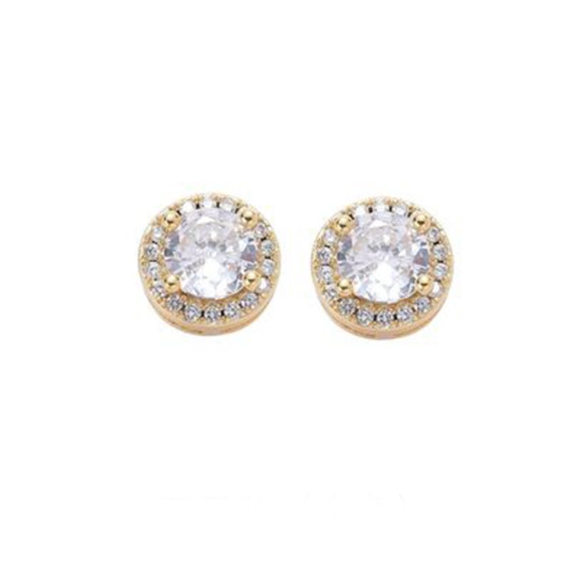 2023 New Men, Personalized Full Diamond Fashion Earstuds For Women, Versatile, High End, Niche, Light Luxury_ipsvogv.com