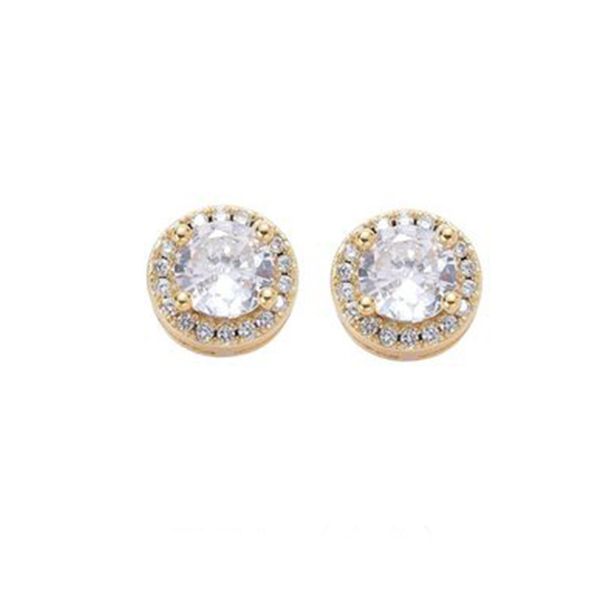 2023 New Men, Personalized Full Diamond Fashion Earstuds For Women, Versatile, High End, Niche, Light Luxury_ipsvogv.com