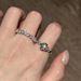 Super Sparkling Zircon Ring 2025 New Style Simple Design, Niche Ring, High-end Versatile Index Finger Ring_ipsvogv.com