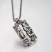 Stainless Steel Retro Skull Blade Pendant Personality Versatile Necklace Men And Women_ipsvogv.com