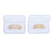 Hip Hop HIPHOP Hollow Micro Inlaid Gold Teeth Set Holiday Gift Funny Hip Hop Gold Braces Halloween Teeth_ipsvogv.com