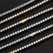 Men's Jewelry Set 4mm Spring Buckle Stainless Steel Tennis Chain Hip Hop Zircon Necklace High Grade Titanium Steel Men's Bracelet_ipsvogv.com