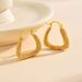 Women’s Jewelry Set Fashion High Grade Frosted Shimmering Triangle Earrings Elegant MetallicStyle Retro Earrings Light Luxury And Versatile Earrings_ipsvogv.com