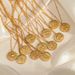 12 Zodiac Stainless Steel Necklace - Fashionable Zodiac Relief Clavicle Chain For Women & Men_ipsvogv.com