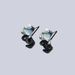 Medusa Ice Blue Eye Earrings M With Personalized Design, Exquisite Temperamt, Fashion And Simple Accessories For_ipsvogv.com