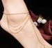 2025 New Jewelry Fashionable, Simple And Beautiful Beach Crystal Beaded Multi-layer Metal Anklet Women_ipsvogv.com