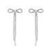 Niche Fashion OL Forest Versatile, Stylish, Butterfly Knot Design, Women's Simple, Light Luxury Earrings_ipsvogv.com