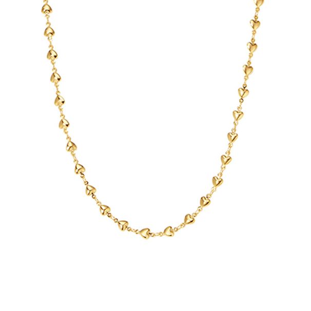 Women's Jewelry Love Chain Necklace Light Luxury Niche Design High End Fashion Temperament Clavicle Chain_ipsvogv.com