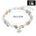 Turquoise Conch Shell Beach Pendant Starfish Pearl Feet Chain_ipsvogv.com