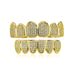 Unisex Jewelry Fashion Micro inlaid zirconium gold teeth hip hop hit funny dentures braces accessories nightclub rap personality jewelryHIPHOP tooth_ipsvogv.com