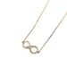 new women;s necklace 8-character love necklace female infinite love heart-shaped necklace collarbone chain gift manufacturer_ipsvogv.com