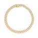 Unisex 15mm Alloy Full Diamond Diamond Cuban Chain Men's Double Row Four Sided Hip Hop Necklace Jewelry_ipsvogv.com