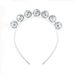 Bachelorette Party Disco Ball Veil Headband Bride Party Last Disco Mirror Ball Earrings_ipsvogv.com
