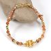 3 Cm Faceted Orange Amber Zircon Natural Stone Bracelet Necklace Clavicle Chain Maillard Style_ipsvogv.com