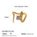 snake year retro niche high end earrings antique gold zircon open adjustable snake ring_ipsvogv.com