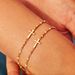 S Pure Silver Cross Bracelet For Women, Simple And Fashionable, With A Drip Oil Chain_ipsvogv.com