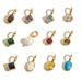 Colored Birthstone Constellation Necklace Geometric Crystal Accents DIY Personalized Jewelry For Women_ipsvogv.com