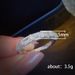Cao Shichao's Sparkling T Square Diamond Ring with Small Design, Exquisite and Premium Feeling Ring_ipsvogv.com