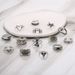 Playing Card Ring Yin Yang Relief Elephant Love Leaf Opening Adjustable 14 Rings_ipsvogv.com