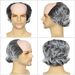 Newlon old man bald wig funny bald wig bald men's wig children's performance props_ipsvogv.com