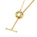 Fashion Trendy Letter Geometric Sterg Sier Gold Plated K-gold Necklace Women's Clavicle Chain Fashionable_ipsvogv.com