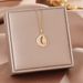 Fashion Niche Zircon Hollowed Out Virgin Mary Necklace Pendant INS Collarbone Chain Accessory_ipsvogv.com
