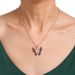 Hot Selling Necklaces With Fashionable Black Diamond Butterfly Pendant, Adjustable Necklace_ipsvogv.com