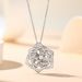 V Gold Rose Necklace For Ladies Luxury High End Model Full Diamond Flower Camellia Clavicle Necklace_ipsvogv.com