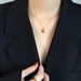 S Pure Silver Gold-plated Fashionable Light Luxury Style, Niche Design Pendant, Women's Box Chain, Personalized Style_ipsvogv.com