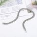 Unisex Jewelry Fashion Hip Hop Trendy Cuban Chain Diamond Bracelet 12 Mm Simple Men And Women Hiphop Order Necklace_ipsvogv.com