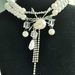 Sweet Ad Cool Double Layer Pearl Log Tassel Spider Necklace Light Luxury Beaded Metal Neck New Clavicle Chai For_ipsvogv.com