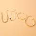 Retro Alloy ECG Wave Bracelet Ins Simple Cold Style Gold Multi Layer Bracelet_ipsvogv.com