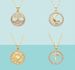 Women’s Jewelry Set Fashion Popular Round Micro Inlaid Zircon Necklace Ins Style Popular Pendant Necklace_ipsvogv.com