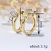 Cao Shi's Water Drop Zircon Design For Women's Daily Matching Earrings Buckles, Suit Accessories, Fashion_ipsvogv.com