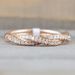 New Twist Rope Fried Dough Twists Gold Plated Micro Set Zircon Tail Ring Fashion Jewelry_ipsvogv.com