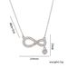 Titanium steel clavicle chain geometric design 8-word necklace Women's Light luxury niche high sense accessories ins style all-match jewelry_ipsvogv.com