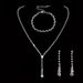 Evening bag nightclub party super flash accessories fashion high end diamond earrings necklace bracelet set_ipsvogv.com