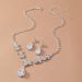 niche, High-end, Necklace, Light Luxury Zircon Earrings, Bridal Set, Two-piece Wedding Dress, Dress Accessories, ! ,_ipsvogv.com