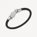 new Fashion brand Horseshoe Cable Bracelets White Gold Plated Black sier Bracelet For Men Women Accessories Jewelry_ipsvogv.com