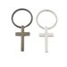 Men And Women's Jewelry Mirror Stainless Steel Cross Keychain DIY Fashion Hip Hop Engraved Pendant Accessories_ipsvogv.com