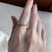 Zircon Heavy Industry Metal Ring, Niche Design, High Aesthetic Value, Sparkling Diamond Fashion, Index Finger Ring,_ipsvogv.com