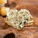 Sanjie Ins Simple Fashionable Women's Alloy Jewelry Gold Plated Love Handpiece Surface Concave And Convex Ring_ipsvogv.com
