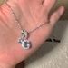 Clear Cold Water Blue Zircon For Women, Light Luxury, High-end, Niche, Collarbone Chain Temperament, Exquisite Full_ipsvogv.com