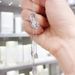 Y Shaped Mysterious Full Diamond Feather Tassel Water Drop Necklace Female Clavicle Chain_ipsvogv.com